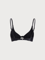 ECONYL® Black Knot Bikini Top - Image 7