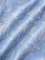 Light Blue Floral Textured Underwire Bikini Top - Image 8