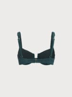 Dark Green Underwire Bikini Top - Image 6