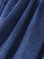 Blue Ruched Bikini Top - Image 8