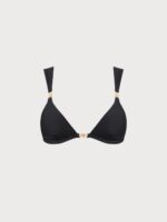 Black Gold-Accented Bikini Top - Image 9