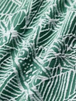 Green Textured V Neck Bikini Top - Image 9