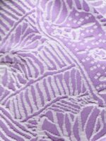 Purple Textured V Neck Bikini Top - Image 8