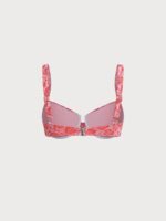 Red Rose Textured Underwire Bikini Top - Image 7