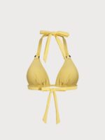 Yellow Tie O-Ring Bikini Top - Image 8