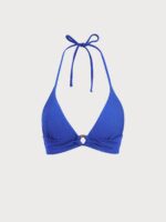 Blue Back Tie Bikini Top - Image 5