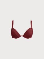 Wine Red Underwire Bikini Top - Image 7