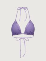 Purple Ruched Bikini Top - Image 9
