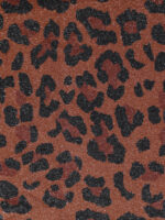 Leopard Print V Notch Plus Size Bikini Top - Image 11