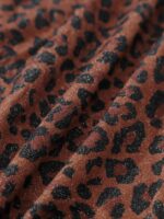 Leopard Print Cross One-Piece Swimsuit - Image 9