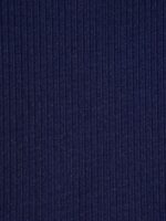 Navy Textured Cross Back One-Piece Swimsuit - Image 8