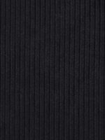 Black V Neck Backless One-Piece Swimsuit - Image 8