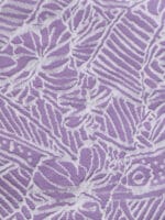 Purple Print Textured One-Piece Swimsuit - Image 8