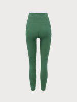 Green Natural Waisted Leggings 25" - Image 8