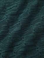 Dark Green Textured Cover up Skirt - Image 9