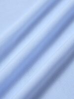 Blue Deep V-Neck Knotted Mesh Cover-up Dress - Image 8