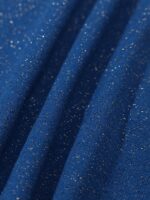 Blue Lurex Cutout One Piece Swimwear - Image 8