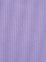 Purple Ribbed Cross Back One-Piece Swimsuit - Image 9