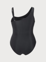 Wide Strap Plus Size One-Piece Swimsuit - Image 6