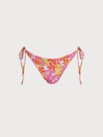 Floral Print Tie Bikini Bottom - Image 6