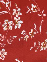 Red Floral Print Underwire Bikini Top - Image 8