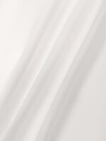 White Contrast Square Neck Sports Bra - Light Support - Image 7