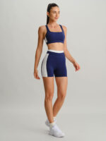 Navy Racerback Sports Bra - Image 5