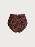 Leopard Print Full Coverage Surf Bottoms - Image 6