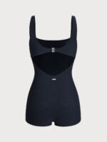 Navy Cut-Out Surf One Piece - Image 7