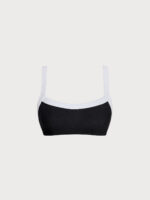 Black Contrast Surf Top - Image 6