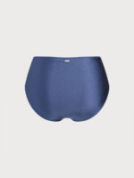 Blue Ruched Plus Size Tankini Bottom - Image 5