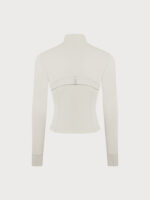 Cream Cropped Sports Jacket - Image 10