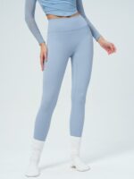 Light Blue Cut Out Leggings 24" - Image 2