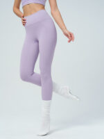 Light Purple Cut Out Leggings 24" - Image 4