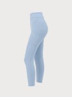 Light Blue Natural Waisted Leggings 25" - Image 12