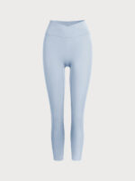Light Blue V-Waist Leggings 24" - Image 8