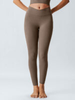 Coffee V-Waist Leggings 24"