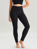 Black Cut Out Leggings – 28" Inseam - Image 3