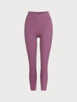 Purple V-Waist Leggings 24" - Image 6