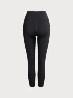 Black V-Waist Leggings 24" - Image 10