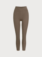 Coffee V-Waist Leggings 24" - Image 5