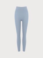 Light Blue Cut Out Leggings 24" - Image 8