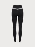 Black High Waisted Pockets Leggings 26" - Image 8