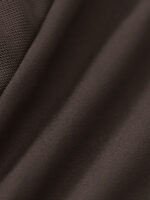 Coffee U Neck Long Sleeve Top - Light Support - Image 6