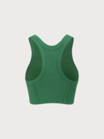 Green Round Neck Tank Top - Light Support - Image 8