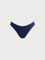 Blue Crochet Bikini Bottom - Image 6