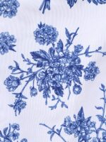 Blue Floral Full Coverage Bikini Bottom - Image 12