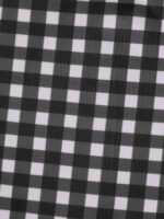 Black Gingham Plus Size Tankini Bottom - Image 7