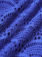 Royal Blue Textured Underwire Bikini Top - Image 9