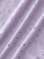 Purple Ruffled Drawstring Plus Size Bikini Top - Image 9